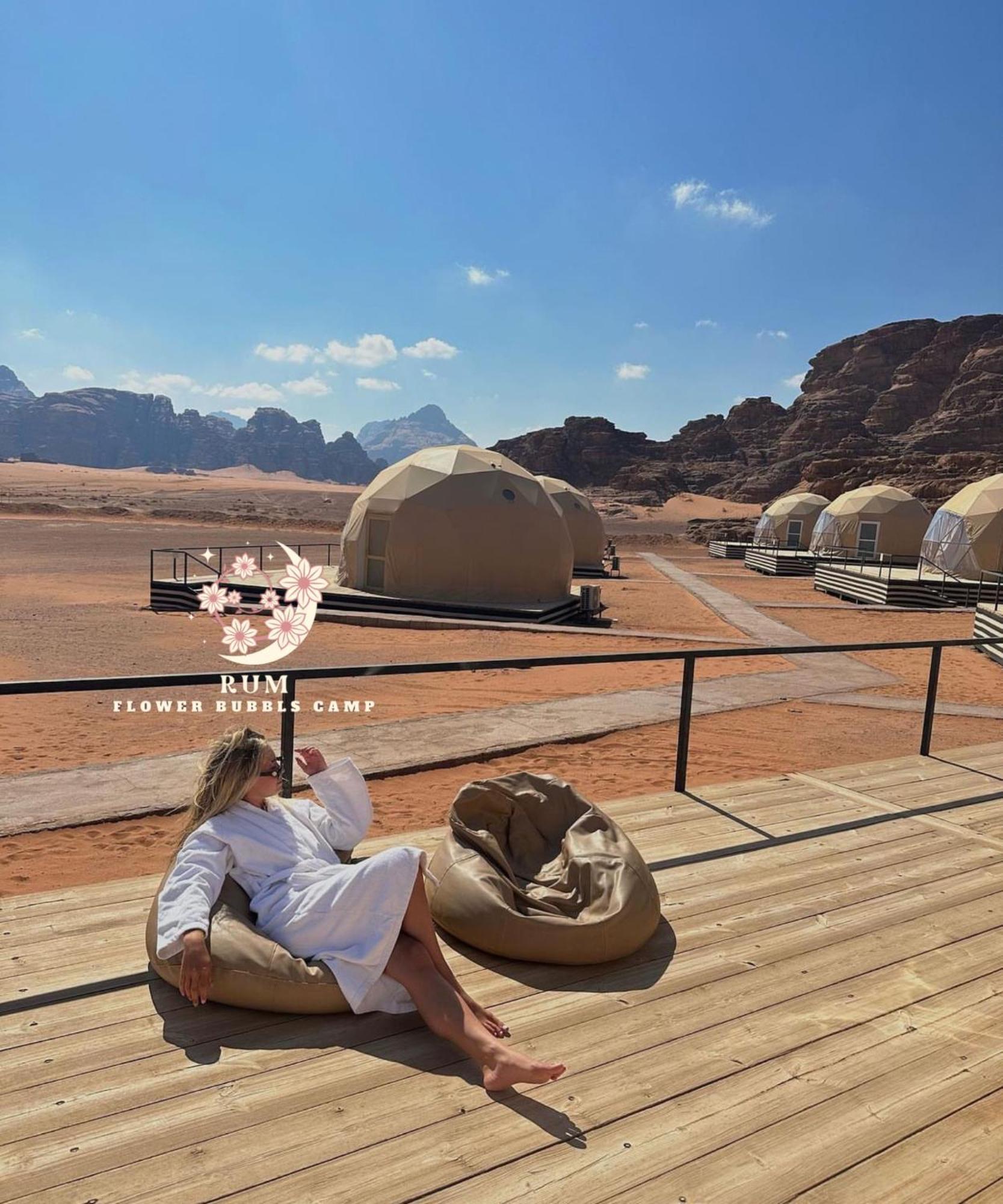 Rum Flower Bubbles Luxury Camp Ram Vadisi Dış mekan fotoğraf